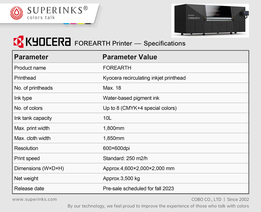 Kyocera-FOREARTH-打印机